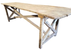 Table de ferme