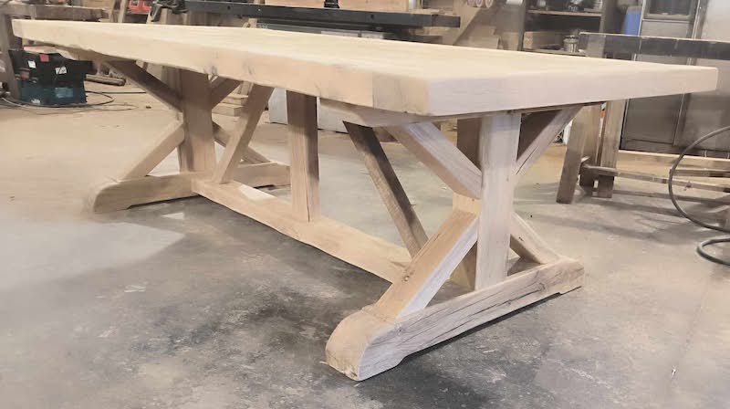 Table Monastère de 3m20 en chêne massif