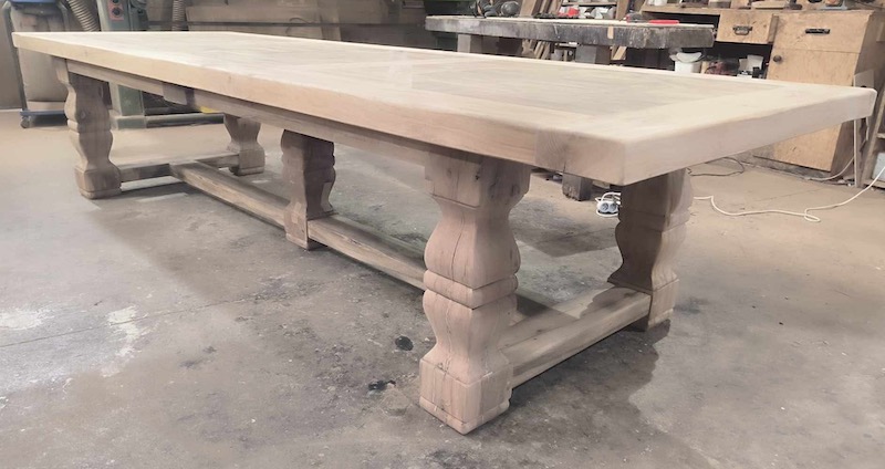 Table Monastère de 3m20 en chêne massif