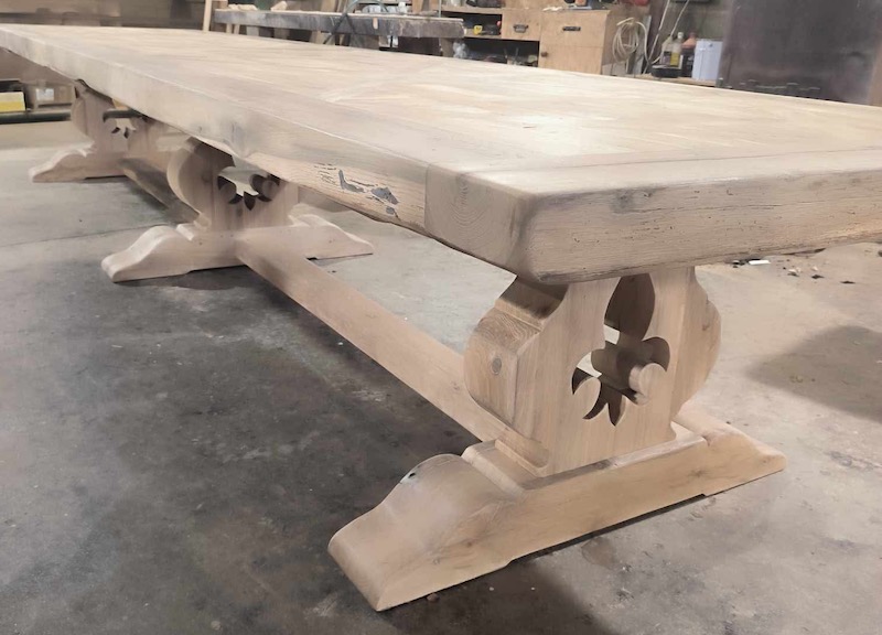 Table Monastère de 3m20 en chêne massif