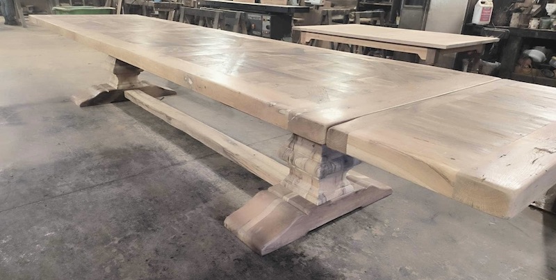Table Monastère en chene massif de 5m